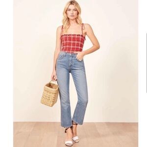 Reformation jordi kick flare jeans size 26